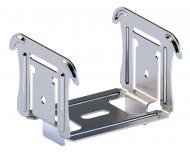 З'єднувач дворівневий хрестовий для профілю СD 60 0,8 мм